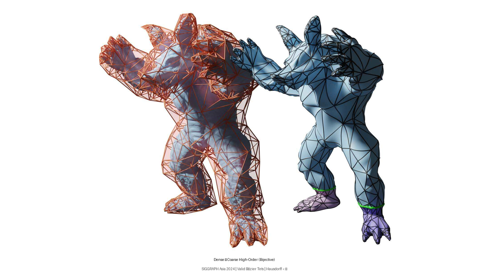 Coarse high-order tet mesh via shell optimization